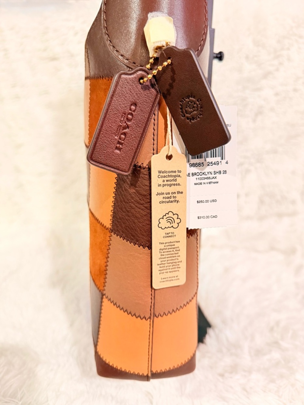 Coachtopia Alter/Ego Brooklyn Shoulder Bag 28 NWT - Picture 6 of 11